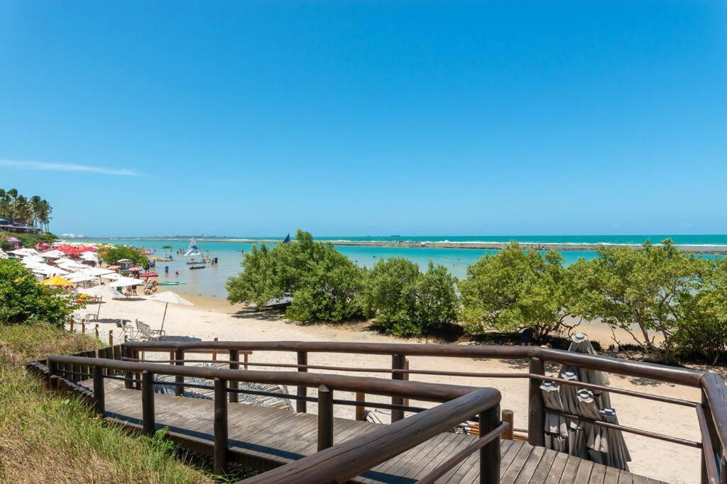 Flat Vista Mar No La Fleur Polinesia - Muro Alto - Porto De Galinhas Cupe Exterior photo